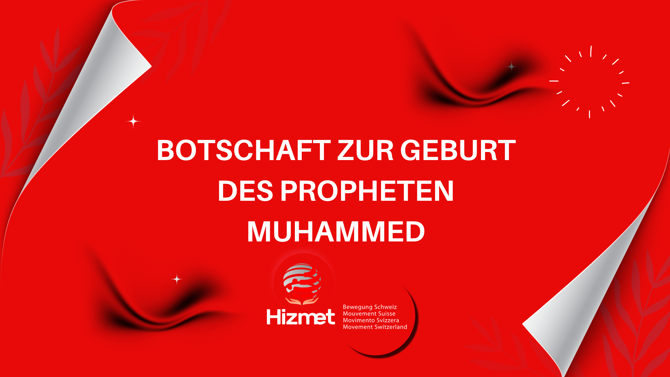 Botschaft zur Geburt des Propheten Muhammed