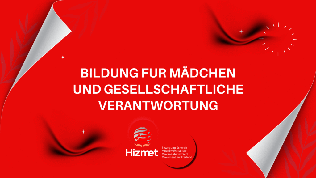 Bildung für Mädchen und gesellschaftliche Verantwortung